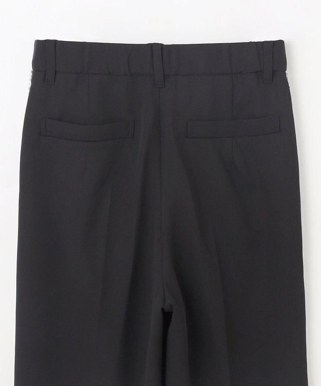 GRACE CONTINENTAL ラインストーンパンツ ブラック