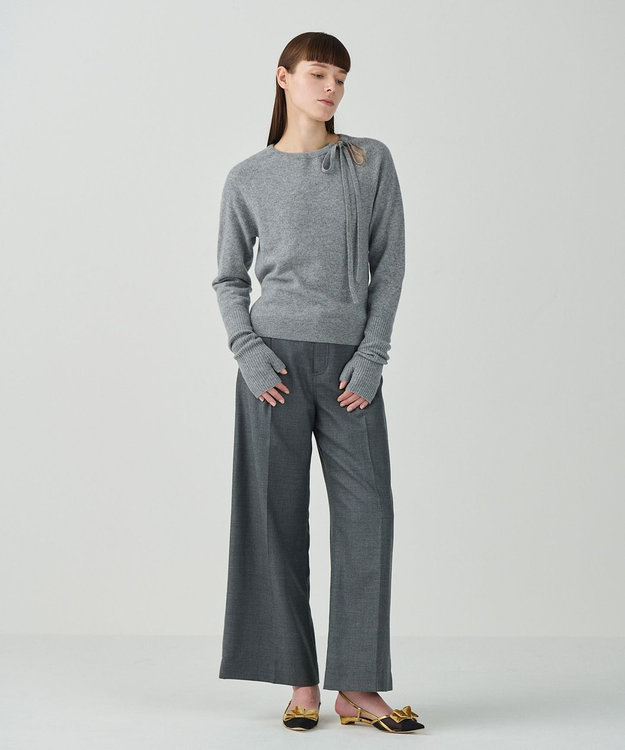ロールアップワイドパンツ　グレースコンチネンタル ロールアップワイドパンツ / GRACE CONTINENTAL | ファッション