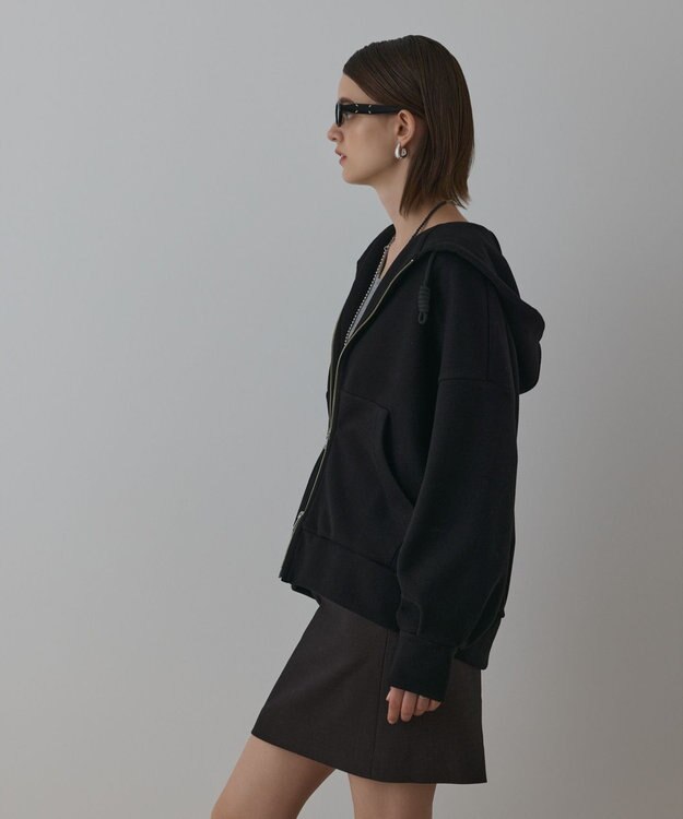 GRACE CONTINENTAL ルーズパーカー ブラック