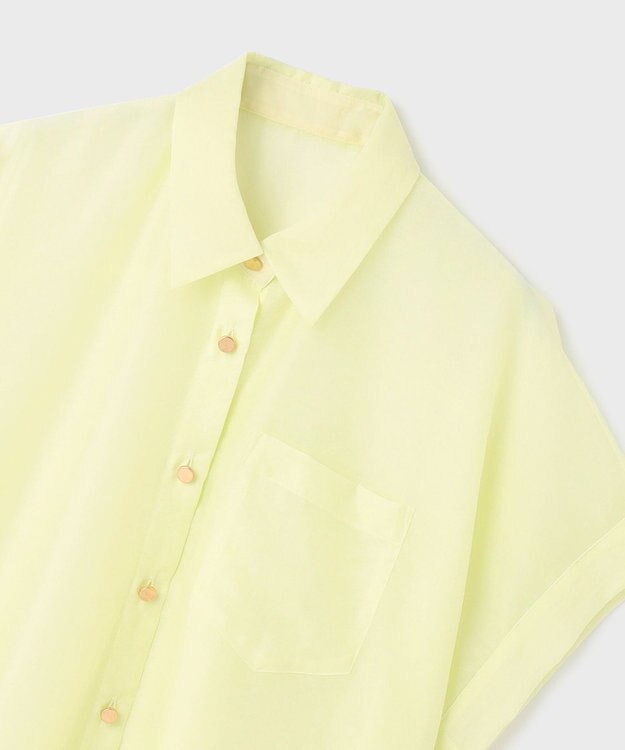 GRACE CONTINENTAL ドルマンシアーシャツ イエロー