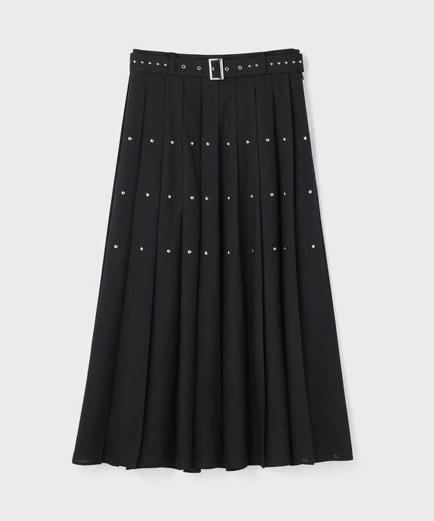 GRACE CONTINENTAL メタルホットフィットスカート ブラック
