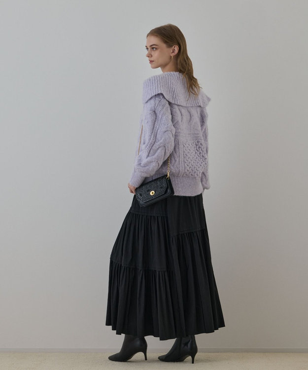 GRACE CONTINENTAL Wallet Bag ブラック