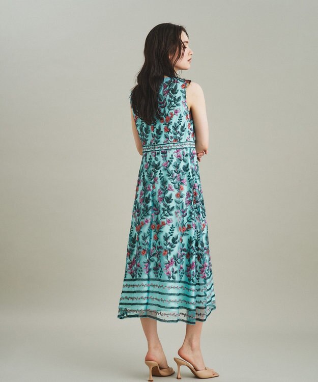 【新品 '23年】グレースコンチネンタル ボタニカルドレス フラワーワンピース ボタニカルプリントワンピース / GRACE CONTINENTAL | GRACE