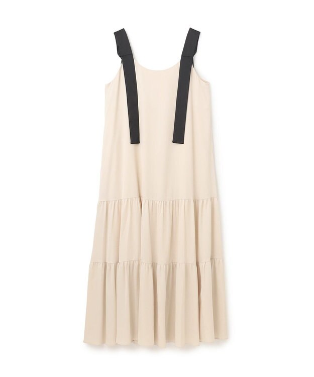 GRACE CONTINENTAL ティアードロングワンピース キナリ