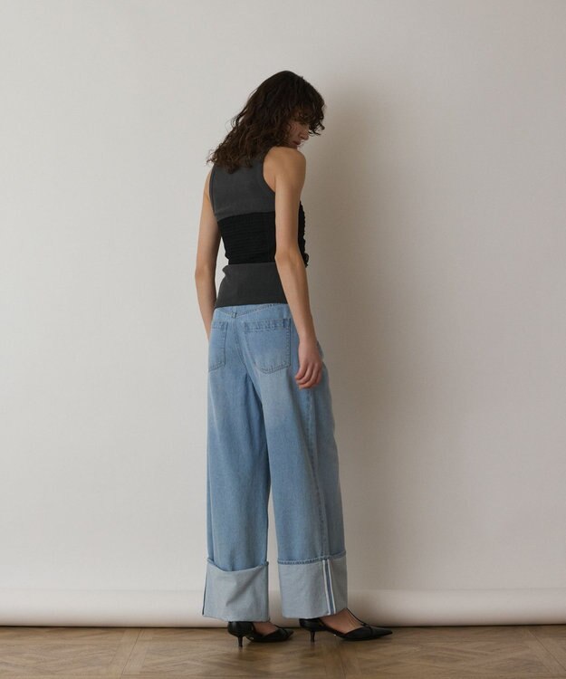 GRACE CONTINENTAL チュールベアトップ ブラック