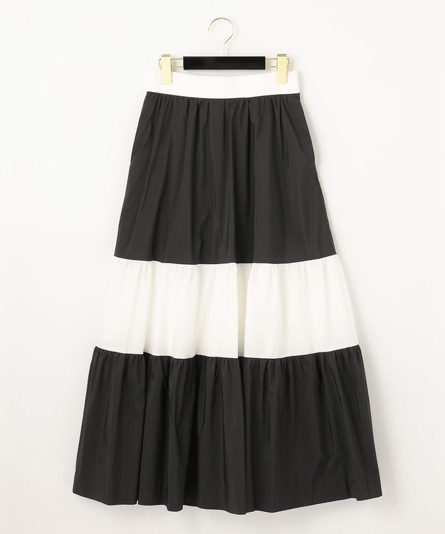 グレースコンチネンタル、バイカラーカーディ。白&黒2枚セット。 バイ