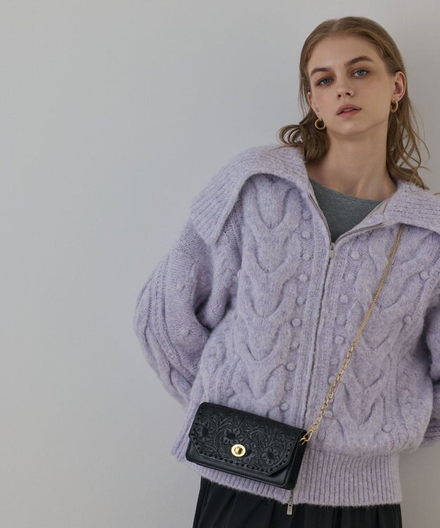 GRACE CONTINENTAL Wallet Bag ブラック