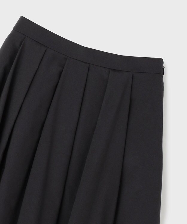 GRACE CONTINENTAL フレアタックスカート ブラック