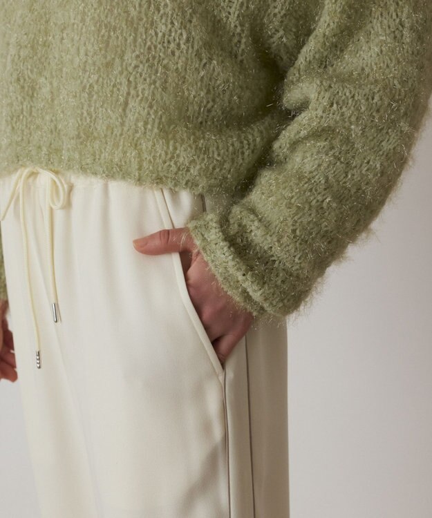 GRACE CONTINENTAL テーパーイージーパンツ キナリ