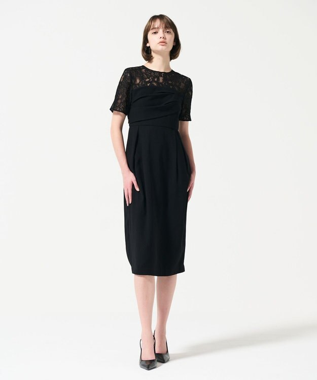 グレースコンチネンタル　大人ドレス タックドレープコクンドレス / GRACE CONTINENTAL | GRACE