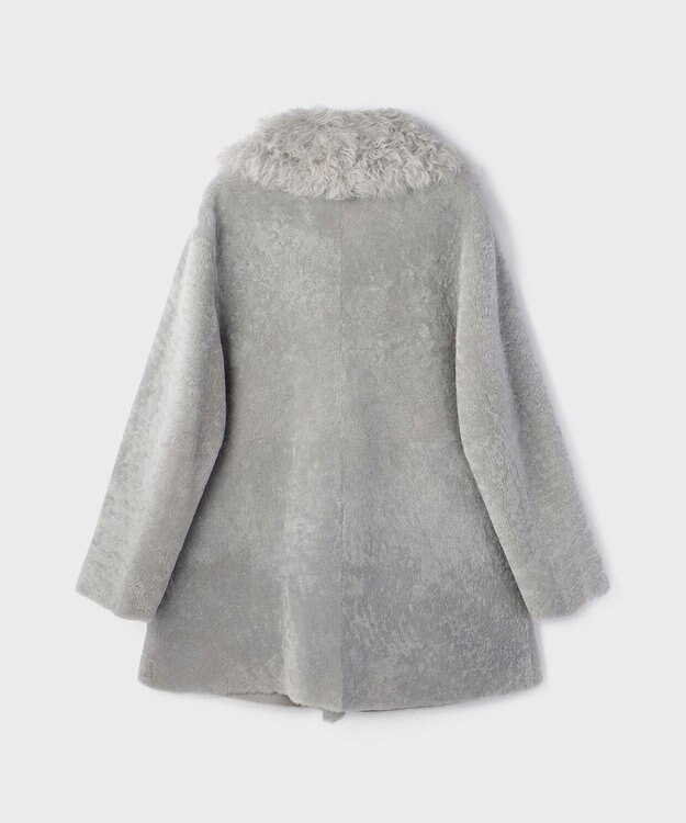 GRACE CONTINENTAL 【BLANCHA】ムートンコート グレー