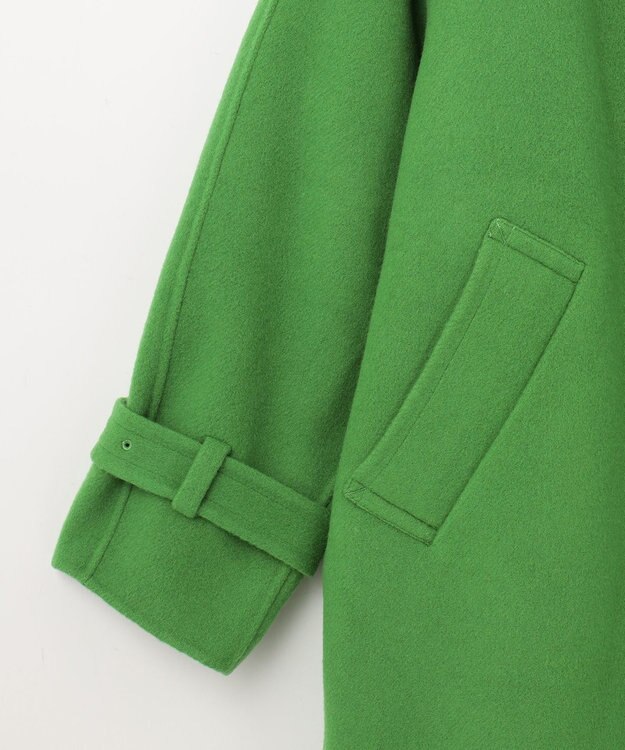 GRACE CONTINENTAL リバーコート グリーン