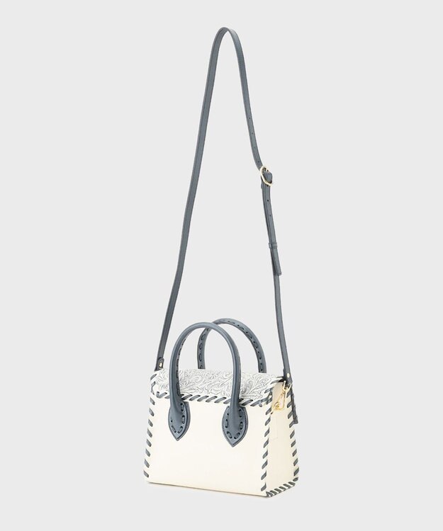 GRACE CONTINENTAL RS Handbag-gs ネイビー