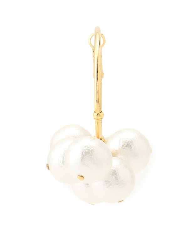 GRACE CONTINENTAL MOY paris Aria ピアス ホワイト