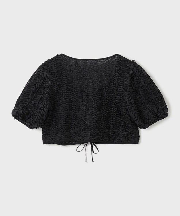 GRACE CONTINENTAL レーススカラトップ ブラック