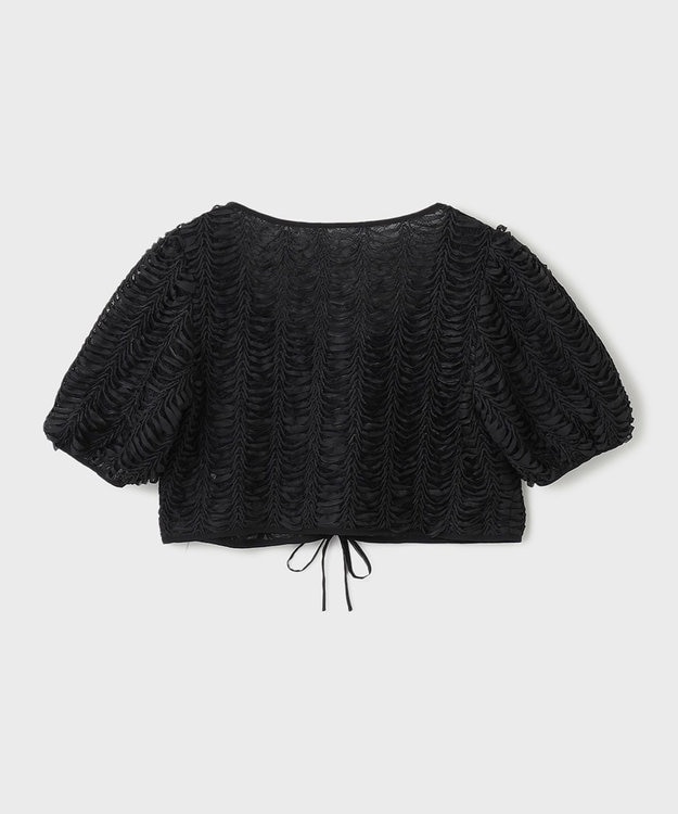 GRACE CONTINENTAL レーススカラトップ ブラック