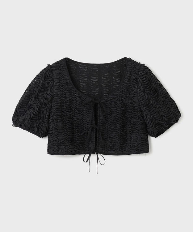 GRACE CONTINENTAL レーススカラトップ ブラック