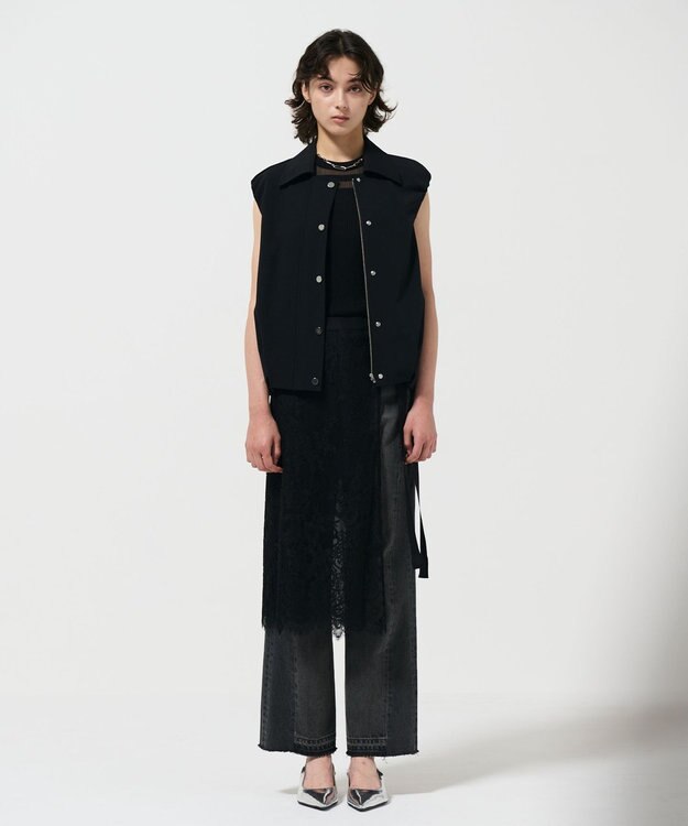 GRACE CONTINENTAL - 美品　グレースコンチネンタル　レースプルオーバー メッシュレースワンピース / GRACE CONTINENTAL | GRACE