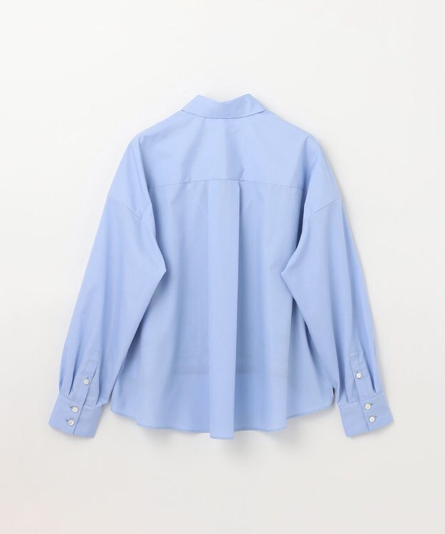 GRACE CONTINENTAL マリンスカーフコンビシャツ ブルー