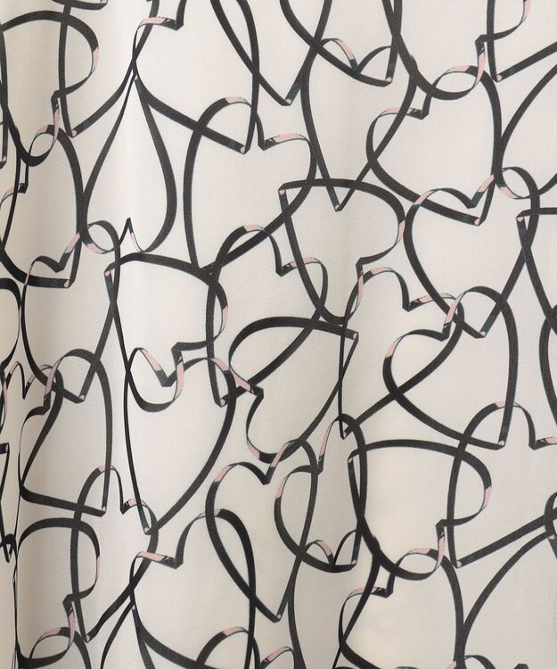 GRACE CONTINENTAL ラインハートキャミワンピース ホワイト