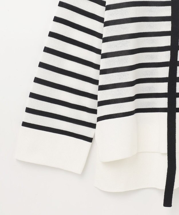 GRACE CONTINENTAL マリンボウタイニット ホワイト