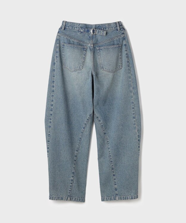 GRACE CONTINENTAL ラップ2wayデニムパンツ ブルー