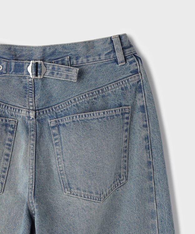 GRACE CONTINENTAL ラップ2wayデニムパンツ ブルー