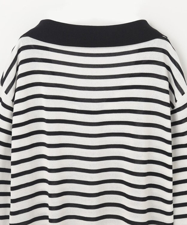 GRACE CONTINENTAL マリンボウタイニット ホワイト