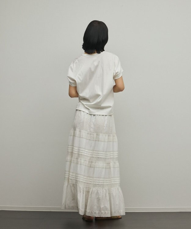 GRACE CONTINENTAL ルーズカットTシャツ ホワイト
