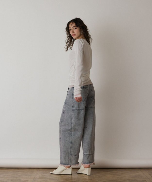 GRACE CONTINENTAL レイヤードカットトップ ホワイト