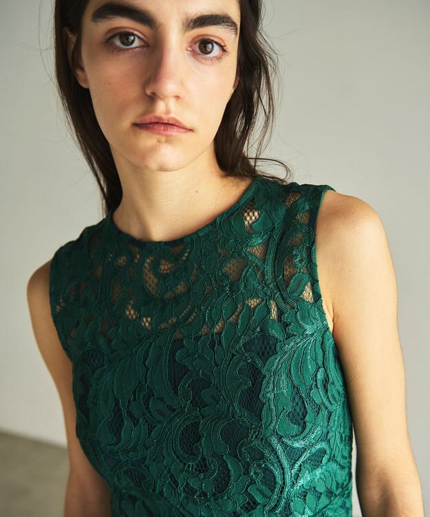 GRACE CONTINENTAL 【オンライン限定ドレス】La notte グリーン