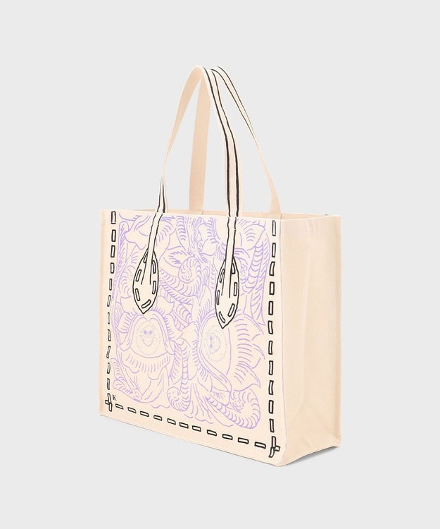 GRACE CONTINENTAL カービング10thトート キナリ