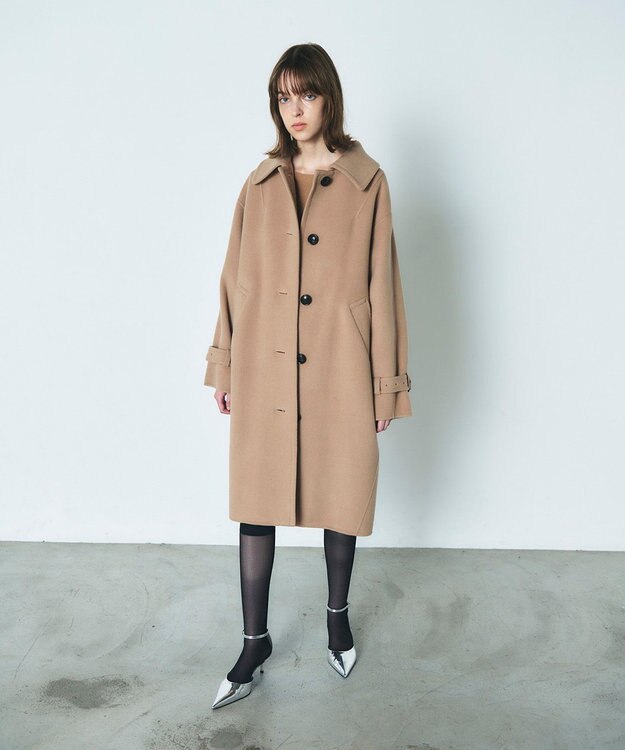 GRACE CONTINENTAL リバーコート キャメル