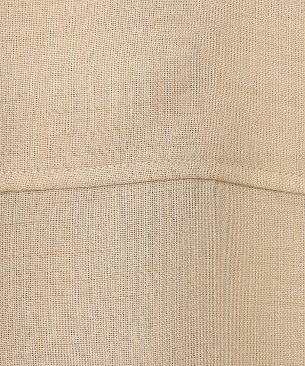 GRACE CONTINENTAL バックシャンオーバーシャツ ベージュ