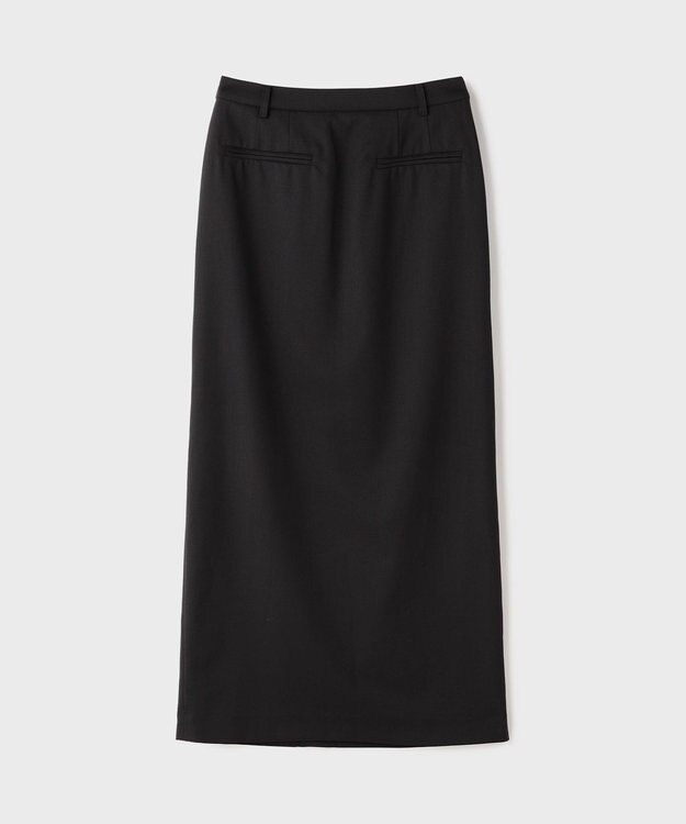 GRACE CONTINENTAL ベンツレースタイトロングスカート ブラック