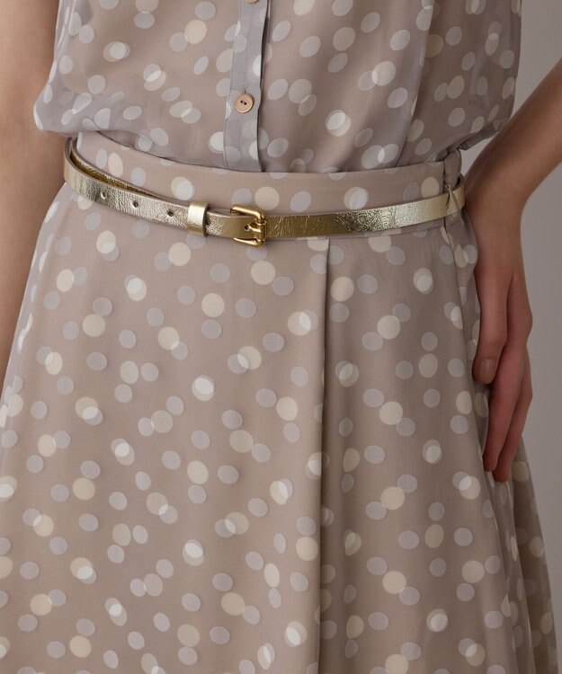 GRACE CONTINENTAL LEFIJE メタルベルト ゴールド