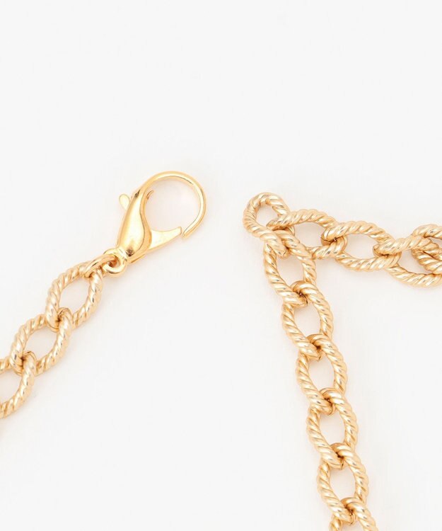 GRACE CONTINENTAL MOY paris Halfmoon ネックレス ゴールド