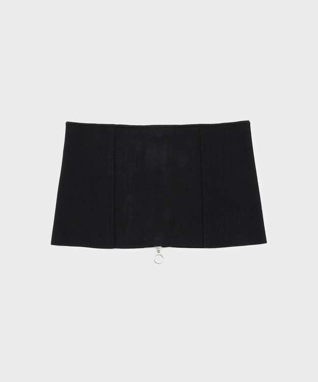 GRACE CONTINENTAL ニットベルト ブラック