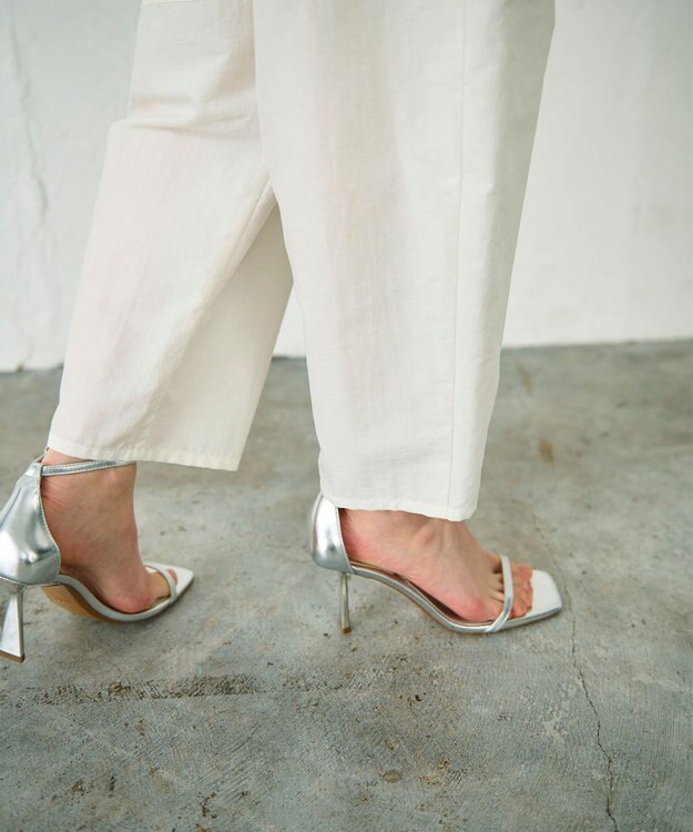 GRACE CONTINENTAL ライトイージーパンツ ホワイト