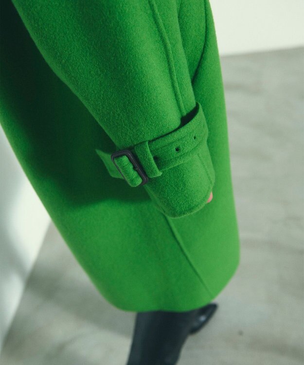 GRACE CONTINENTAL リバーコート グリーン