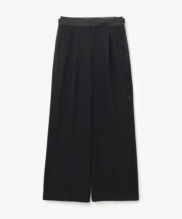 GRACE CONTINENTAL タキシードワイドパンツ ブラック