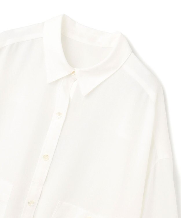 GRACE CONTINENTAL コクーンシルエットシャツ ホワイト