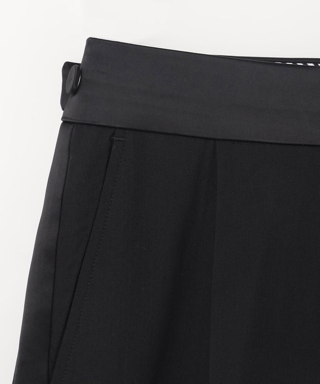 GRACE CONTINENTAL タキシードワイドパンツ ブラック