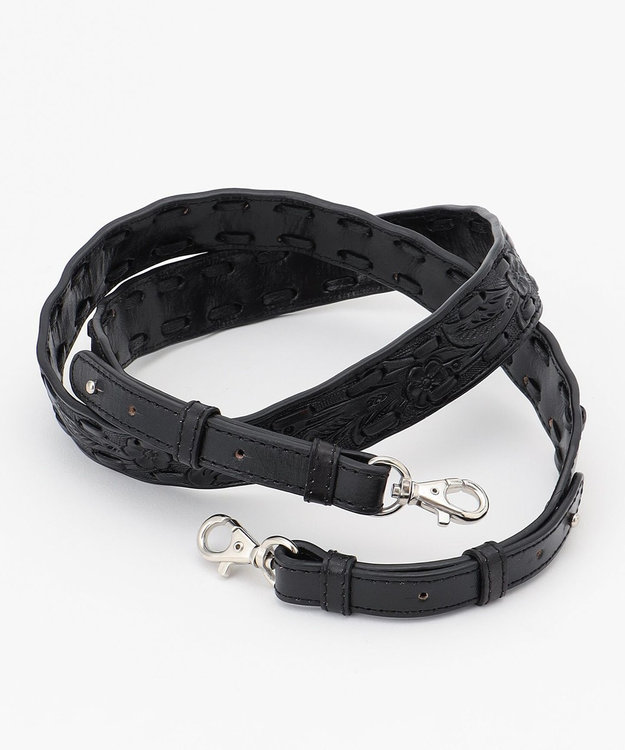 GRACE CONTINENTAL Shoulder strap ブラック