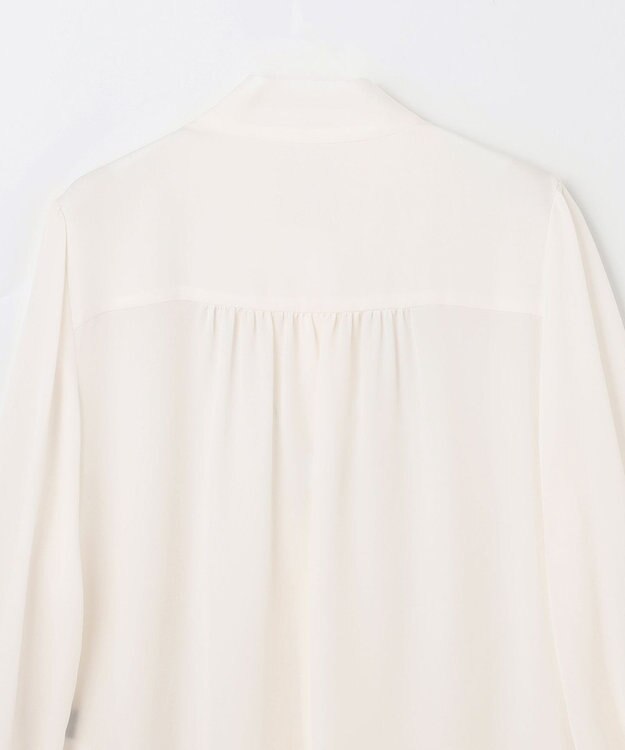 GRACE CONTINENTAL シルクボウタイブラウス ホワイト