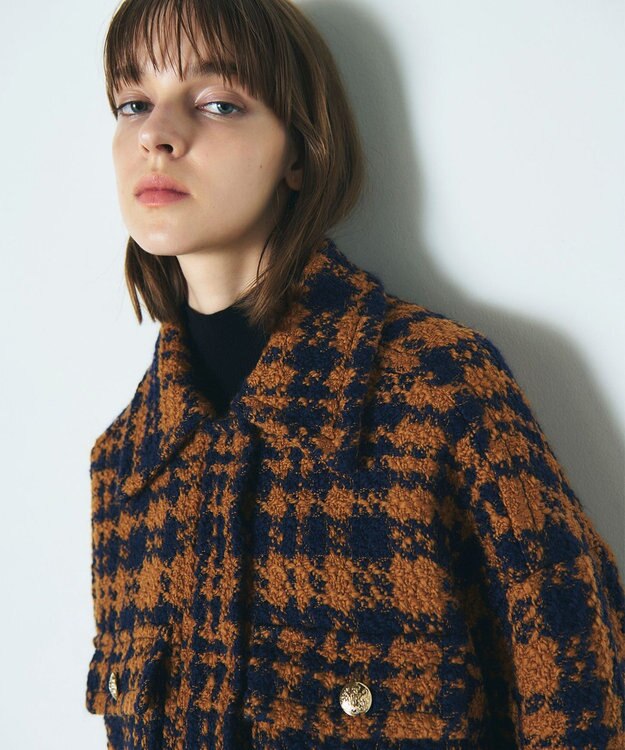 GRACE CONTINENTAL マルチWayジャケット ネイビー