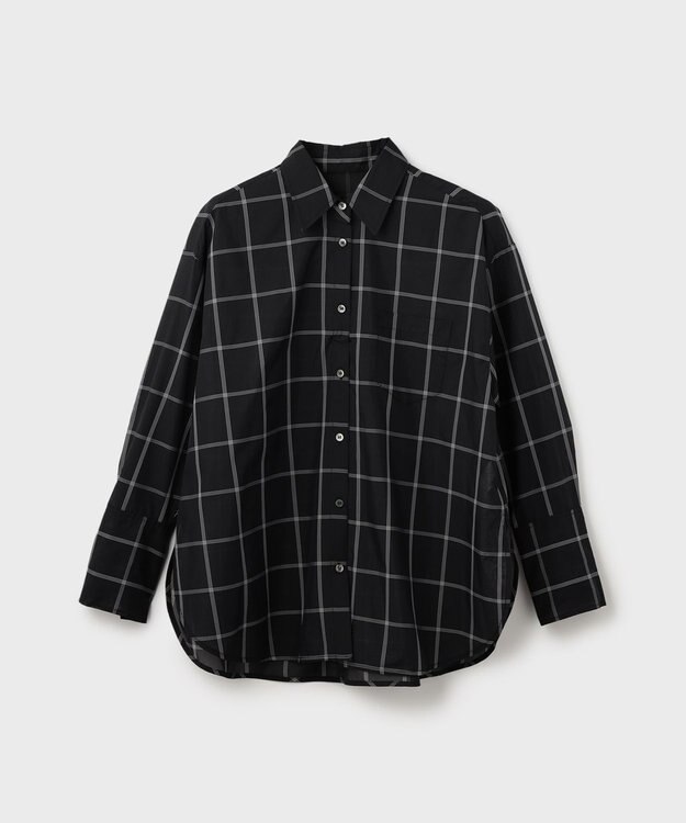 GRACE CONTINENTAL オーガン2WAYシャツ ブラック