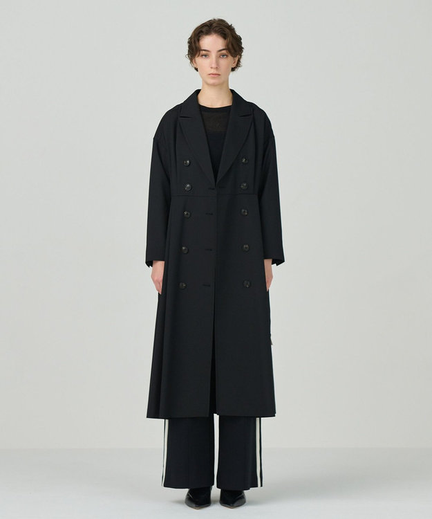 GRACE CONTINENTAL オーバーテーラーコート ブラック