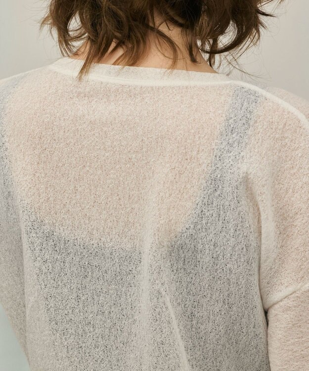 GRACE CONTINENTAL タックロゴTシャツ ホワイト