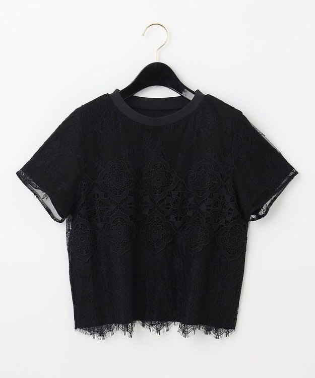 新品未使用 手編み グレースコンチネンタルTシャツ レースレイヤードTシャツ / GRACE CONTINENTAL | GRACE